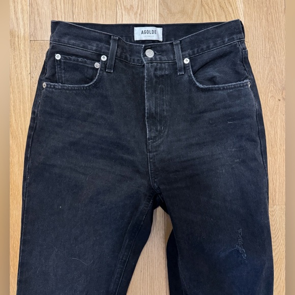 AGOLDE Cherie High Rise Straight Jean in
Distortion 26 - Picture 6 of 12